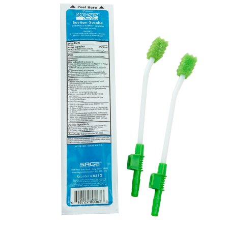 Sage Products Suction Swab Kit Toothette® NonSterile - Pack of 2 - 6512-PK