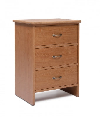 Graham-Field Door / Drawer Bedside Cabinet With Closed Kick Plate Avondale Collection Solar Oak 18 X 21 X 30 Inch - Each - A30-22BQS-EA