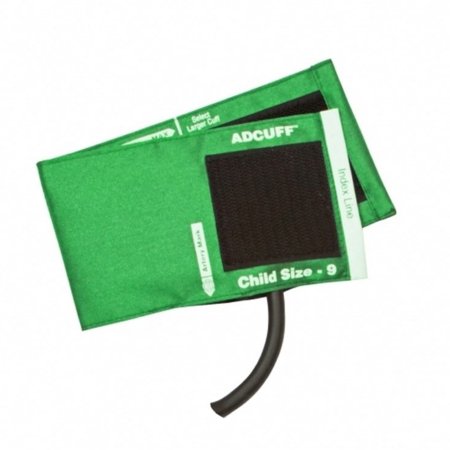 American Diagnostic Corp Reusable Blood Pressure Cuff Adcuff™ 13 to 19.5 cm Arm Nylon Cuff Child Cuff - Each - 845-9CGR-1-EA