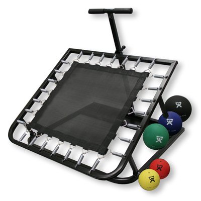 Fabrication Enterprises Medicine Ball and Rebounder 5 Piece Set CanDo® 2 lbs. / 4 lbs. / 7 lbs. / 11 lbs. / 15 lbs. - Each - 10-3132-EA