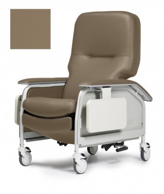 Graham-Field Clinical Care Recliner Lumex® Deluxe Taupe Four Tente® Swivel Caster, Three Locking Caster - Each - FR566G8584-EA