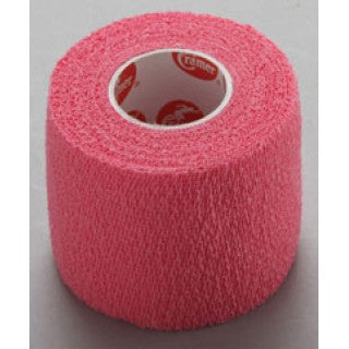 Patterson Medical Supply Cohesive Bandage Eco-Flex™ 2 Inch X 6 Yard Self-Adherent Closure Pink NonSterile Standard Compression - Case of 24 - 285116-CS