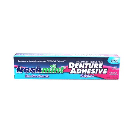 New World Imports Denture Adhesive Freshmint® Cream 2 oz. - Case of 72 - DA2-CS