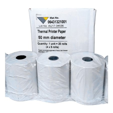 Roche Diagnostics Thermal Printer Paper For Urisys 1100 Analyzer - Box of 20 - 06431321001-BX