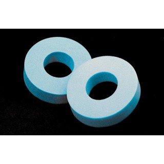 Cardinal Donut Positioner 9 OD X 9 ID X 1-3/4 H Inch Foam Freestanding - Case of 36 - FP-HEAD9-CS