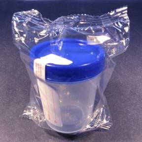 Fisher Scientific Specimen Container Fisherbrand™ 120 mL (4 oz.) Screw Cap Patient Information Sterile - Case of 100 - 16320730-CS