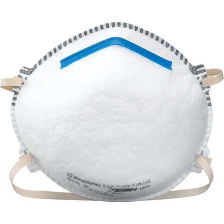 Honeywell Safety Products Particulate Respirator Mask North™ SAF-T-FIT Plus Industrial N95 Cup Elastic Strap X-Large White NonSterile Not Rated Adult - Box of 20 - 14110392-BX