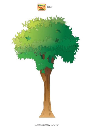 Clinton Industries Tree Wall Sticker - Each - 03-CC-EA