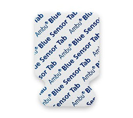 Ambu ECG Resting Electrode Polymer Backing Radiolucent Tab Connector 10 per Pack - Pack of 100 - BS-TAB-2300/100-PK