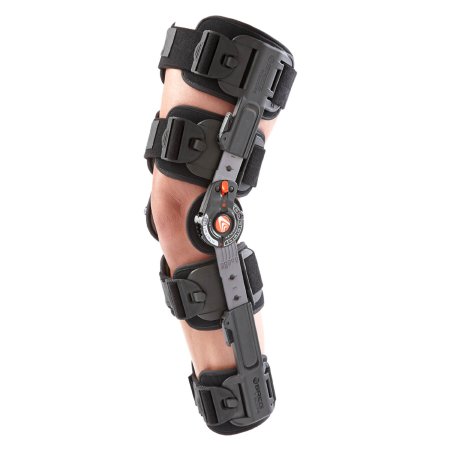 Breg Knee Brace T Scope™ Premier Post-Op One Size Fits Most Up to 30-1/2 Inch Thigh Circumference 17 to 27 Inch Length Left or Right Knee - Each - 08814-EA