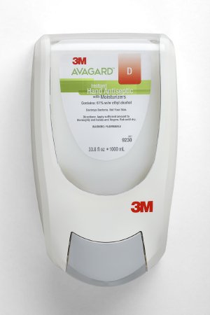 3M Hand Hygiene Dispenser 3M™ Avagard™ Manual 1000 mL Wall Mount - Case of 4 - 9241-CS
