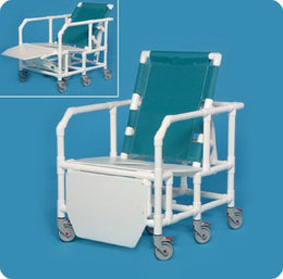 IPU Shower Chair ipu® Reclining Backrest 650 lbs. Weight Capacity - Each - BSC650 RC FS-EA