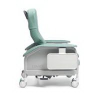 Graham-Field Recliner Chair Lumex® Deluxe Clinical Care® Cobblestone Vinyl Four Tente® Swivel Casters, 3 Total Locking Casters - Each - FR566G9201-EA