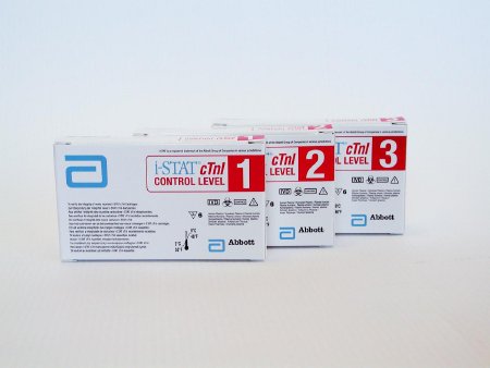 Abbott Point of Care Cardiac Marker / Immunoassay Control i-STAT® Troponin Level 3 6 X 1 mL - Each - 06P1711-EA
