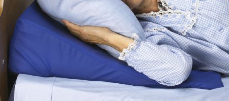 Skil-Care Positioner Wedge Skil-Care™ 24 W X 12 D X 7 H Inch Foam Freestanding - Each - 555055-EA