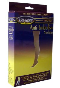 DJO Anti-embolism Stocking Bell-Horn® Knee High 3X-Large Beige Open Toe - Pair - 113203X-PR