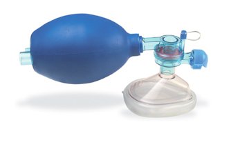 Mercury Medical Resuscitator Nasal / Oral Mask - Box of 6 - 1055059-BX