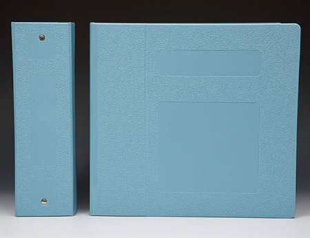 First Healthcare Products Binder Titan 3 Ring Powder Blue 575 Sheets Side Opening - Each - M10240R3-EA