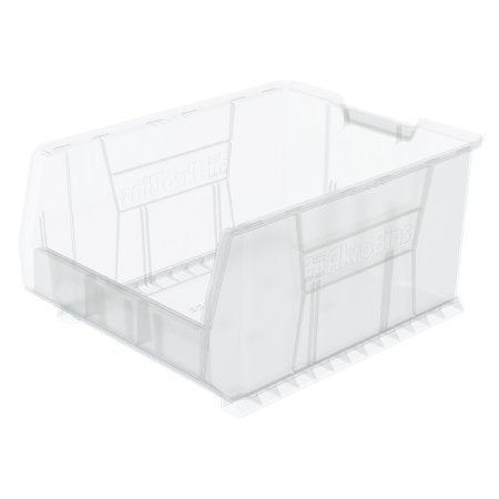 Akro-Mils Storage Bin AkroBins® Super-Size Clear Plastic 12 X 18-1/4 X 23-7/8 Inch - CT/1 - 30289SCLAR-CT