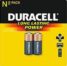 Duracell Alkaline Battery Duracell® Coppertop® 1.5 V Disposable 2 Pack - Case of 36 - MN9100B2-CS