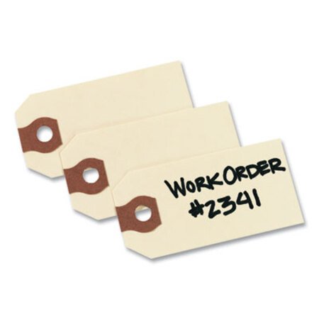 Avery® Unstrung Shipping Tags, 11.5 pt Stock, 2.75 x 1.38, Manila, 1,000/Box - Box of 1 - AVE-12301-BX