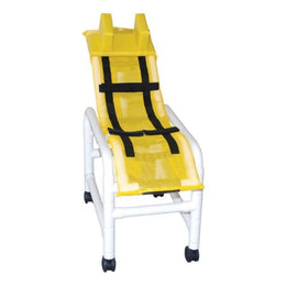 MJM International Shower Chair MJM International PVC Frame Reclining Backrest 130 lbs. Weight Capacity - Each - 191-MC-EA