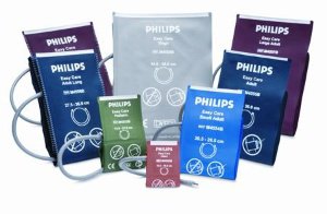 Philips Healthcare Reusable Blood Pressure Cuff Philips™ 35 to 45 cm Arm Nylon Cuff Large Adult Cuff - Each - 989803147891-EA