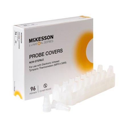 McKesson Tympanic Thermometer Probe Cover McKesson LUMEON™ For use with Tympanic Thermometers 96 per Box - Case of 2112 - 3068-CS