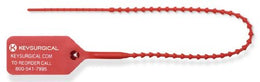 Steris Breakaway Tag Key Surgical® Red Plastic 5-1/2 Inch - Pack of 100 - LR314-PK