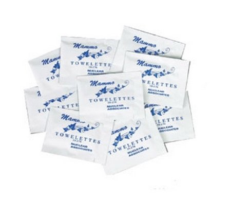 Alimed Mammography Wipe Mammo Individual Packet Quarternary Ammonium Compounds / Benzyl Unscented 50 Count - Box of 500 - 2970011940-BX