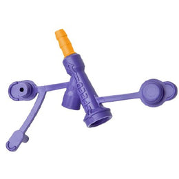 Cardinal Y-Port/PEG Adapter Kangaroo™ Orange, 16 Fr. - CT/20 - 8884751622-CT