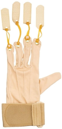 Patterson Medical Supply Traction Exercise Glove Rolyan Deluxe Small / Medium Tan - Each - 50350102-EA