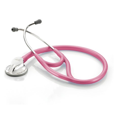 American Diagnostic Corp Cardiology Stethoscope Adscope® Raspberry 1-Tube 19 Inch Tube Single Head Chestpiece - Each - 600MRS-EA