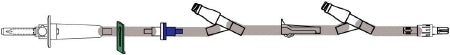 ICU Medical Primary IV Administration Set Bravo 24® Gravity 2 Ports 15 Drops / mL Drip Rate Without Filter 106 Inch Tubing Solution - Case of 50 - SC9027-CS
