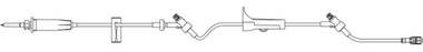 B. Braun Primary IV Administration Set Caresite® Gravity 2 Ports 15 Drops / mL Drip Rate With Filter 104 Inch Tubing - Each - 354203-EA
