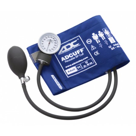 American Diagnostic Corp Aneroid Sphygmomanometer Unit Prosphyg™760 Series Adult Nylon 23 - 40 cm Pocket Aneroid - Each - 760-11ARB-EA