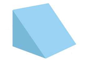 Alimed Positioner Wedge AliMed® 10 W X 10 D X 10 H Inch Foam Freestanding - Each - 920405-EA