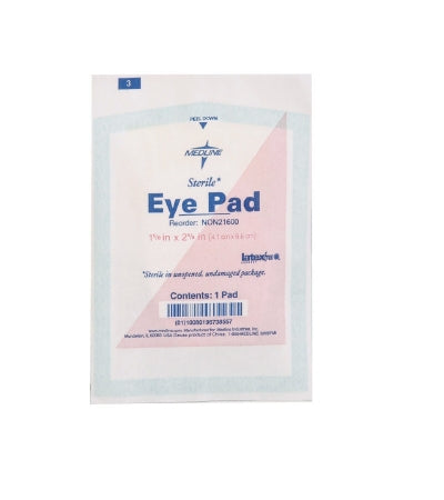 Medline Eye Pad 2-1/8 X 2-5/8 Inch - Case of 600 - NON21601-CS