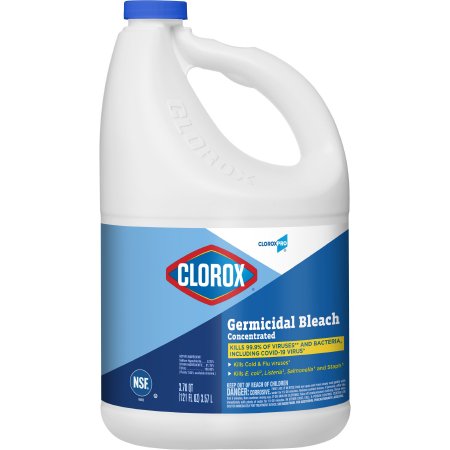 The Clorox Company CloroxPro™ Clorox® Bleach Germicidal Manual Pour Liquid Concentrate 121 oz. Jug Chlorine Scent NonSterile - Case of 3 - 30966-CS