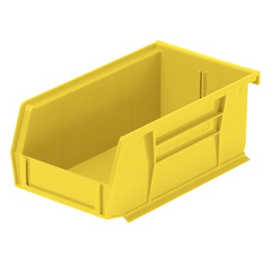 Health Care Logistics Storage Bin HCL® Super Tough Yellow Plastic 3 X 4-1/8 X 7-3/8 Inch - Each - 1405Y-EA