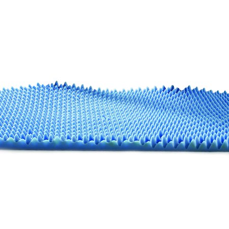 Mabis Healthcare Mattress Overlay Convoluted Foam 72 L X 33 W X 3 H Inch For Mattresses - Each - 552-8003-0000-EA