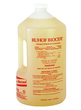 Ruhof Healthcare Rufect® Surface Disinfectant Cleaner Quaternary Based J-Fill® Dispensing Systems Liquid 1 gal. Jug Mild Scent NonSterile - Case of 4 - 345RFTGL-CS