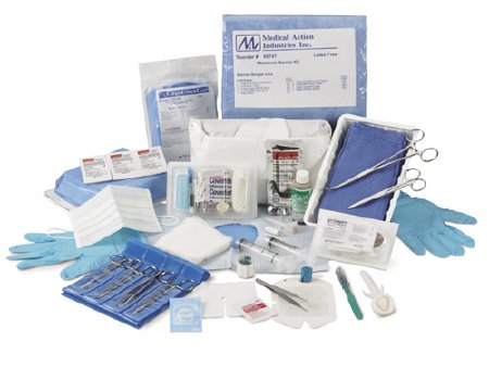 Medical Action Industries Dressing Change Tray Kit Central Line - Case of 20 - 57181-CS
