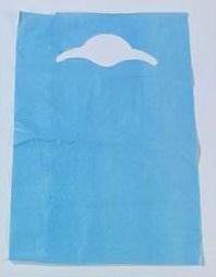 Tidi Products Bib Tie Closure Disposable Poly / Tissue - Case of 300 - 980964-CS