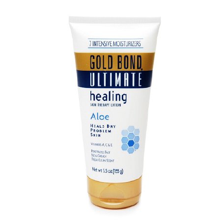 Chattem Hand and Body Moisturizer Gold Bond® Healing with Aloe 5.5 oz. Tube Fresh Scent Cream - Each - 04116706620-EA