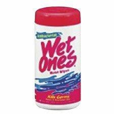 Energizer Personal Care Personal Wipe Wet Ones® Antibacterial Canister Benzethonium Chloride Fresh Scent 40 Count - Pack of 40 - 07682804703-PK