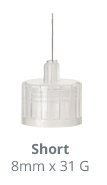 Ultimed Standard Insulin Pen Needle and Sharps Container Kit UltiCare® Short 31 Gauge 8 mm Length Safe Disposal System - Case of 1200 - 09583-CS