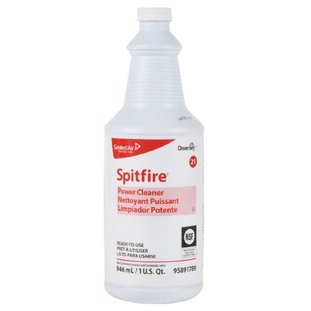 Lagasse Diversey™ Spitfire® Surface Cleaner Alcohol Based Pump Spray Liquid 32 oz. Bottle Fresh Pine Scent NonSterile - Case of 12 - DVO95891789-CS