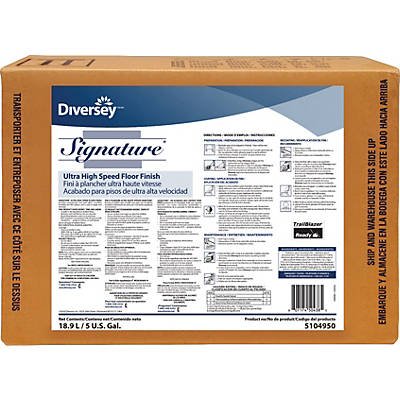Lagasse Floor Finish Diversey™ Signature® Liquid 5 gal. Box Ammonia Scent - Each - DVS5104950-EA