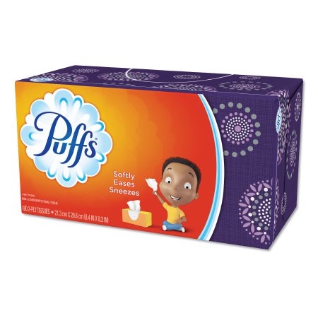 Lagasse Puffs® Facial Tissue White 8-1/5 X 8-2/5 Inch 180 Count - Case of 24 - PGC87611CT-CS